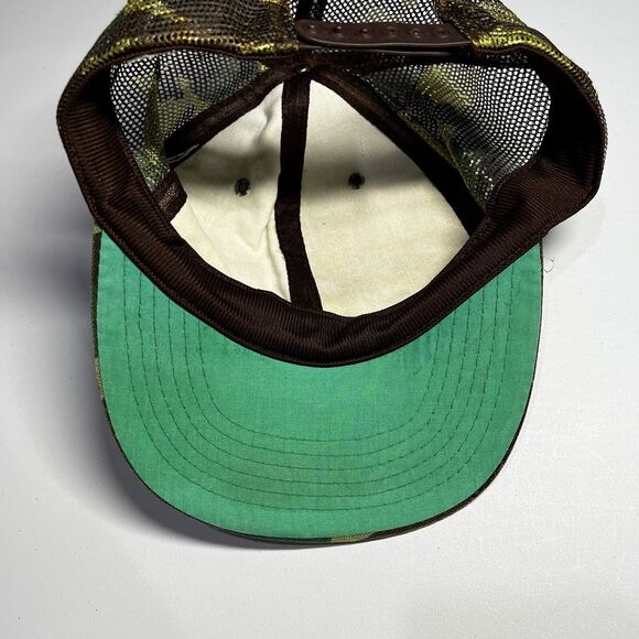 Point Blank Camo SnapBack Hat Adult One Size Bullseye Target Mesh Cap - Picture 5 of 9